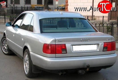 3 349 р. Козырёк STW Style на заднее лобовое стекло автомобиля Audi A6 С4 седан (1994-1997) (Неокрашенный)  с доставкой в г. Королёв