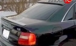 2 749 р. Козырёк RS на заднее лобовое стекло автомобиля Audi A4 B5 8D2 седан 1-ый рестайлинг (1996-1998) (Неокрашенный)  с доставкой в г. Королёв. Увеличить фотографию 2