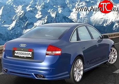 12 599 р. Задний бампер Magnus Style Audi A6 C5 дорестайлинг, седан (1997-2001) (Неокрашенный)  с доставкой в г. Королёв