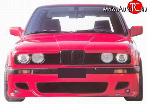 7 999 р. Передний бампер Rieger V1 на BMW 3 серия E30 седан (1982-1991)  с доставкой в г. Королёв