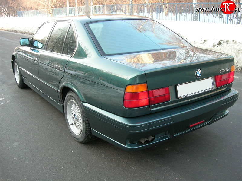 5 349 р. Задний бампер Concept BMW 5 серия E34 седан дорестайлинг (1988-1994) (Неокрашенный)  с доставкой в г. Королёв