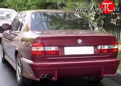 8 149 р. Задний бампер HAMANN Competition BMW 5 серия E34 седан дорестайлинг (1988-1994) (Неокрашенный)  с доставкой в г. Королёв