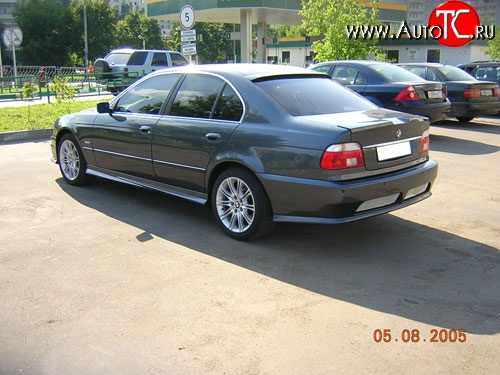 5 349 р. Задний бампер Concept BMW 5 серия E39 седан рестайлинг (2000-2003) (Неокрашенный)  с доставкой в г. Королёв