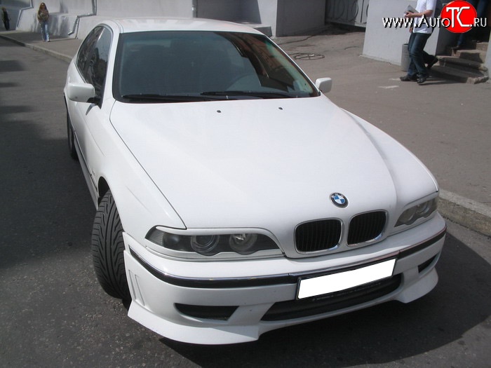 5 199 р. Юбка переднего бампера Devil Style BMW 5 серия E39 седан дорестайлинг (1995-2000)  с доставкой в г. Королёв