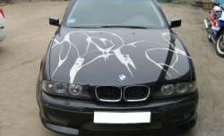 5 199 р. Юбка переднего бампера Devil Style BMW 5 серия E39 седан дорестайлинг (1995-2000)  с доставкой в г. Королёв. Увеличить фотографию 4