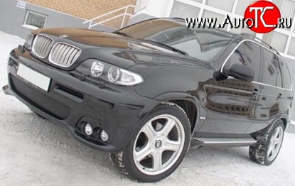 10 349 р. Передний бампер HAMANN V2 BMW X5 E53 дорестайлинг (1999-2003) (Дорестайлинговый кузов)  с доставкой в г. Королёв