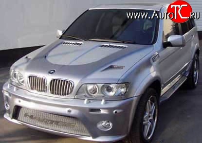 18 449 р. Передний бампер HARGE Style BMW X5 E53 дорестайлинг (1999-2003) (Неокрашенный)  с доставкой в г. Королёв