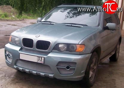 10 599 р. Передний бампер LORINSER Style BMW X5 E53 дорестайлинг (1999-2003) (Неокрашенный)  с доставкой в г. Королёв