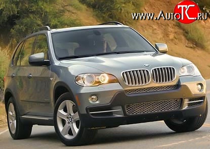 5 949 р. Передний бампер Standart BMW X5 E70 дорестайлинг (2006-2010) (Неокрашенный)  с доставкой в г. Королёв