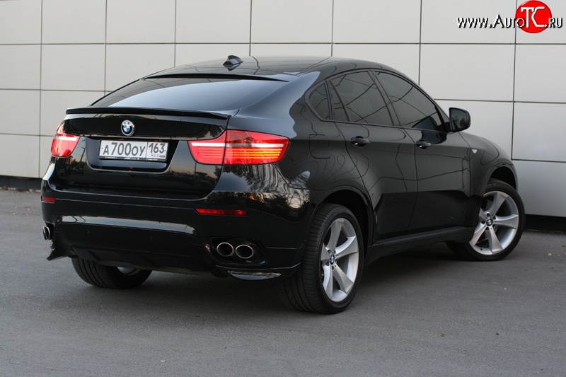 4 999 р. Спойлер Global-Tuning BMW X6 E71 дорестайлинг (2008-2012) (Неокрашенный)  с доставкой в г. Королёв