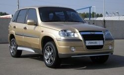 4 799 р. Передний бампер Атака Chevrolet Niva 2123 дорестайлинг (2002-2008) (Неокрашенный)  с доставкой в г. Королёв. Увеличить фотографию 2