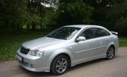 3 499 р. Накладка CTS на передний бампер автомобиля Chevrolet Lacetti седан (2002-2013) (Неокрашенная)  с доставкой в г. Королёв. Увеличить фотографию 2