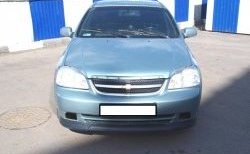 3 499 р. Накладка CTS на передний бампер автомобиля Chevrolet Lacetti седан (2002-2013) (Неокрашенная)  с доставкой в г. Королёв. Увеличить фотографию 3