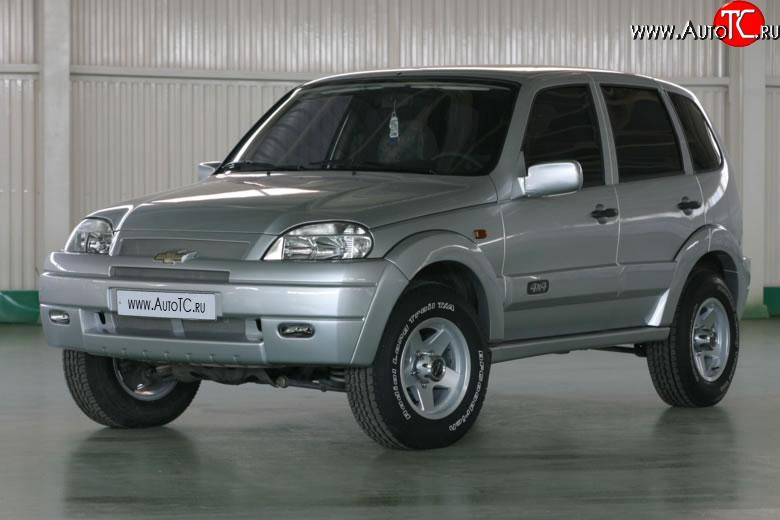 3 199 р. Арки Апал Chevrolet Niva 2123 дорестайлинг (2002-2008) (Неокрашенные)  с доставкой в г. Королёв