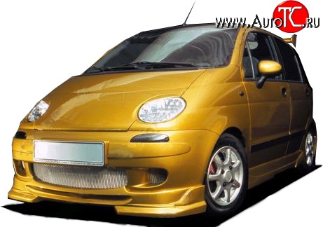 3 999 р. Накладка переднего бампера Sport-Line Daewoo Matiz M100 дорестайлинг (1998-2000)  с доставкой в г. Королёв