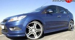 6 599 р. Пороги накладки Loder 1899 Ford Focus 2 универсал рестайлинг (2007-2011) (Неокрашенные)  с доставкой в г. Королёв. Увеличить фотографию 3