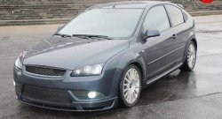 5 899 р. Пороги накладки Sport  Ford Focus  2 (2004-2011) хэтчбэк 3 дв. дорестайлинг, хэтчбэк 3 дв. рестайлинг (Неокрашенные)  с доставкой в г. Королёв. Увеличить фотографию 2