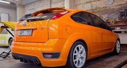 5 999 р. Накладка заднего бампера ST Sport  Ford Focus  2 (2004-2008) хэтчбэк 3 дв. дорестайлинг, хэтчбэк 5 дв. дорестайлинг (Неокрашенный)  с доставкой в г. Королёв. Увеличить фотографию 5