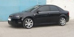 4 649 р. Пороги накладки ICС Ford Focus 2 универсал рестайлинг (2007-2011) (Неокрашенные)  с доставкой в г. Королёв. Увеличить фотографию 3