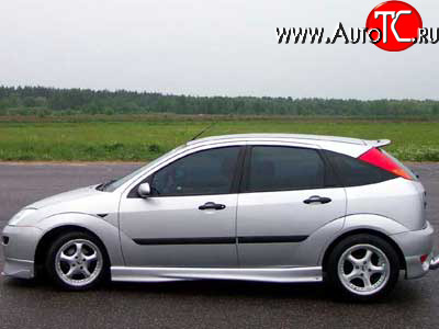 3 699 р. Пороги накладки Sport V1 Ford Focus 1 седан дорестайлинг (1998-2002)  с доставкой в г. Королёв