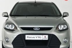 5 699 р. Передний бампер YTR Ford Focus 2 седан рестайлинг (2007-2011) (Неокрашенный)  с доставкой в г. Королёв. Увеличить фотографию 5