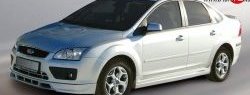 4 999 р. Накладка переднего бампера FT  Ford Focus  2 (2004-2008)  седан дорестайлинг, универсал дорестайлинг, хэтчбэк 3 дв. дорестайлинг, хэтчбэк 5 дв. дорестайлинг (Неокрашенная)  с доставкой в г. Королёв. Увеличить фотографию 2