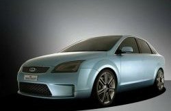 14 299 р. Передний бампер Concept  Ford Focus  2 (2004-2008)  седан дорестайлинг, универсал дорестайлинг, хэтчбэк 3 дв. дорестайлинг, хэтчбэк 5 дв. дорестайлинг (Неокрашенный)  с доставкой в г. Королёв. Увеличить фотографию 4