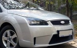 14 299 р. Передний бампер Concept  Ford Focus  2 (2004-2008)  седан дорестайлинг, универсал дорестайлинг, хэтчбэк 3 дв. дорестайлинг, хэтчбэк 5 дв. дорестайлинг (Неокрашенный)  с доставкой в г. Королёв. Увеличить фотографию 5