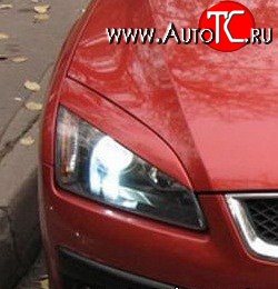 699 р. Реснички Sport-Style Ford Focus 2  седан дорестайлинг (2004-2008) (Неокрашенные)  с доставкой в г. Королёв