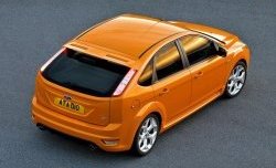 6 999 р. Спойлер ST  Ford Focus  2 (2004-2011) хэтчбэк 3 дв. дорестайлинг, хэтчбэк 5 дв. дорестайлинг, хэтчбэк 3 дв. рестайлинг, хэтчбэк 5 дв. рестайлинг (Неокрашенный)  с доставкой в г. Королёв. Увеличить фотографию 2