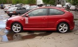 Пороги накладки Снайпер Ford Focus 2 универсал рестайлинг (2007-2011)