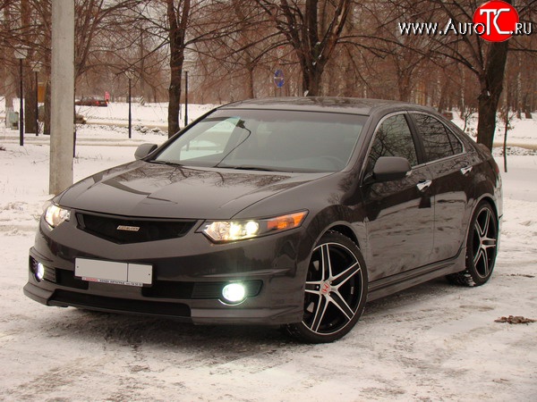 27 799 р. Передний бампер MUGEN Honda Accord CU седан дорестайлинг (2008-2011) (Неокрашенный)  с доставкой в г. Королёв