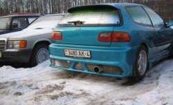 7 999 р. Задний бампер Sport Honda Civic EG седан (1992-1995)  с доставкой в г. Королёв. Увеличить фотографию 4