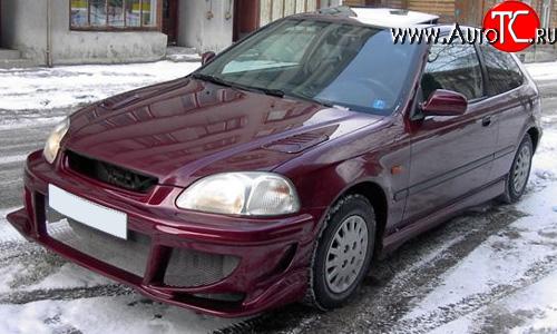 5 049 р. Передний бампер на Honda Civic EJ,EK,EM седан дорестайлинг (1995-1998)  с доставкой в г. Королёв