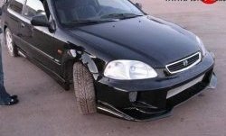 5 049 р. Передний бампер на Honda Civic EJ,EK,EM седан дорестайлинг (1995-1998)  с доставкой в г. Королёв. Увеличить фотографию 2