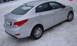 1 799 р. Плавники на крышу Sport Hyundai Solaris RBr седан дорестайлинг (2010-2014) (Неокрашенный)  с доставкой в г. Королёв. Увеличить фотографию 4