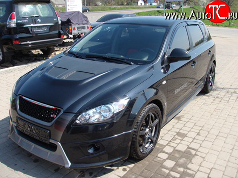 1 399 р. Реснички Khust-Tuning KIA Ceed 1 ED дорестайлинг, хэтчбэк 5 дв. (2006-2010)  с доставкой в г. Королёв