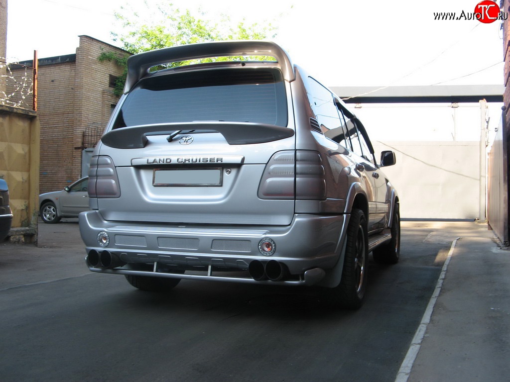 8 149 р. Спойлер-ручка Sport Toyota Land Cruiser 100 1-ый рестайлинг (2002-2005) (Неокрашенный)  с доставкой в г. Королёв