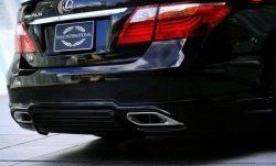 15 699 р. Накладка заднего бампера Wald Lexus LS460 XF40 дорестайлинг (2006-2009) (Неокрашенная)  с доставкой в г. Королёв. Увеличить фотографию 3