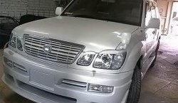 14 149 р. Накладка переднего бампера JAOS Style Lexus LX470 J100 дорестайлинг (1998-2002) (Неокрашенная)  с доставкой в г. Королёв. Увеличить фотографию 2