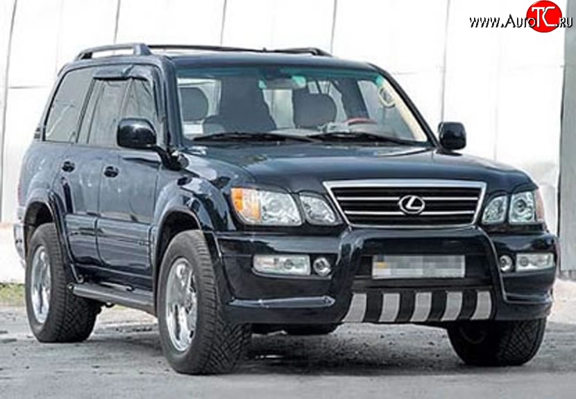 18 449 р. Передний бампер Red Aleti Lexus LX470 J100 дорестайлинг (1998-2002) (Неокрашенный)  с доставкой в г. Королёв