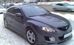 1 149 р. Реснички EX-Style Mazda 6 GH дорестайлинг седан (2007-2010) (Неокрашенные)  с доставкой в г. Королёв. Увеличить фотографию 3