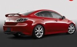 5 899 р. Спойлер EX-Style  Mazda 6  GH (2007-2010) дорестайлинг лифтбэк (Неокрашенный)  с доставкой в г. Королёв. Увеличить фотографию 2