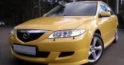 Накладка переднего бампера AERO Mazda 6 GG седан дорестайлинг (2002-2005)