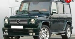 15 699 р. Накладка переднего бампера AMG Mercedes-Benz G class W463 5 дв. дорестайлинг (1989-1994) (Неокрашенная)  с доставкой в г. Королёв. Увеличить фотографию 2