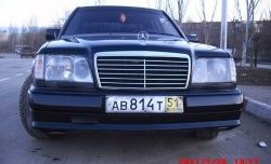 4 499 р. Накладка переднего бампера Elegance Mercedes-Benz E-Class W124 седан дорестайлинг (1984-1993)  с доставкой в г. Королёв. Увеличить фотографию 2