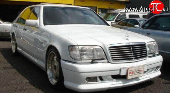 14 149 р. Передний бампер WALD Mercedes-Benz S class W140 Седан (1991-1998) (Неокрашенный)  с доставкой в г. Королёв