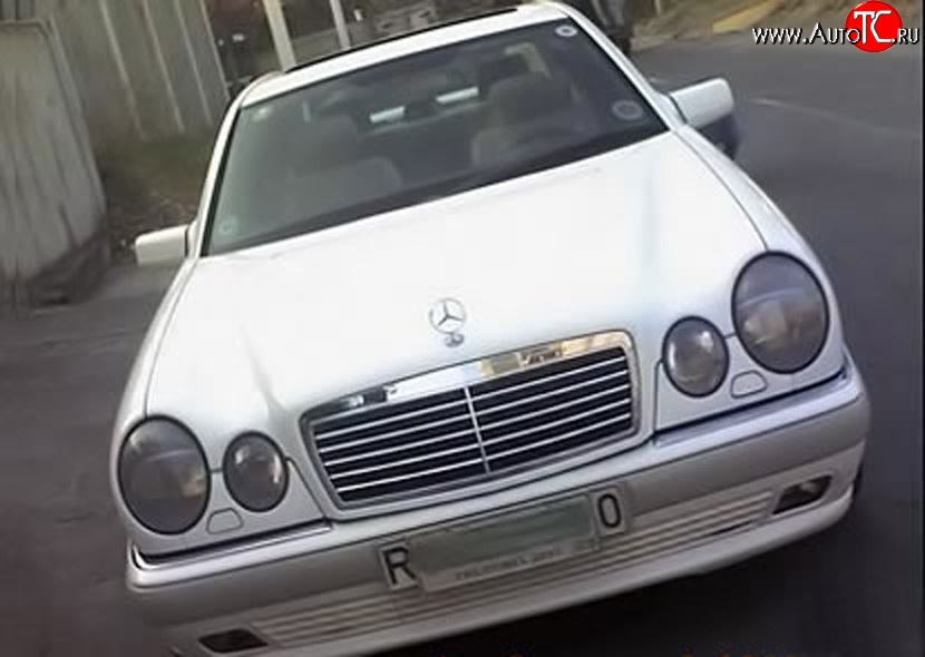 6 549 р. Накладка переднего бампера LORINZER Style Mercedes-Benz E-Class W210 дорестайлинг седан (1996-1999) (Неокрашенная)  с доставкой в г. Королёв