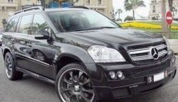 7 349 р. Вставки для модульной оптики ПТФ BRABUS Mercedes-Benz GL class X164 дорестайлинг (2006-2009) (Без оптических модулей)  с доставкой в г. Королёв. Увеличить фотографию 2