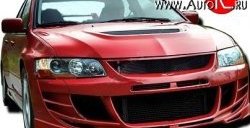 Передний бампер Sport Mitsubishi Lancer Evolution CT9A седан (2005-2008)